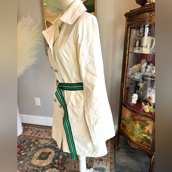 Steve Madden White Trench Coat - Picture 7 of 15